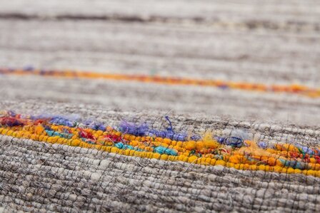 Geweven vloerkleed of karpet multicolor