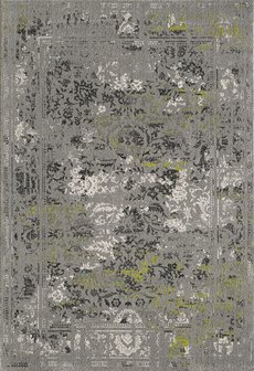 Grijs vintage vloerkleed of karpet Borneo 1613