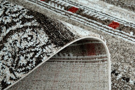 Gestreepte karpetten en tapijten Timor 1808 Creme