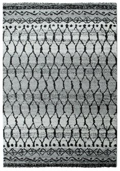 Grijs vintage vloerkleed of karpet Timor 1803 