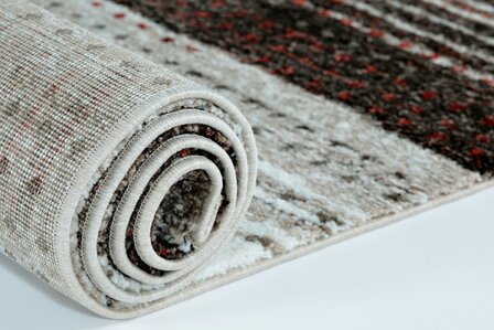 Aanbiedingen vintage vloerkleed of karpet Timor 1802 Bruin