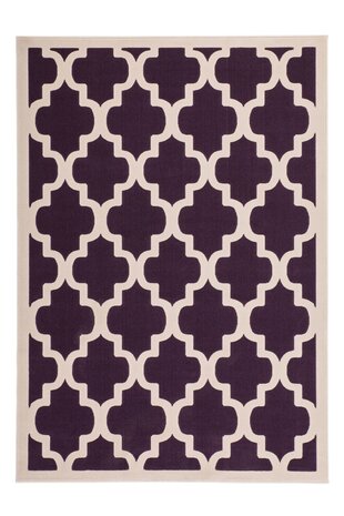 Design modern vloerkleed Manoa Purple